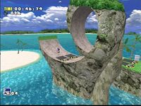 une photo d'Ã©cran de Sonic Adventure sur Sega Dreamcast